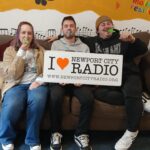 Amber, Dom and Bailey sat in NCR with Kazoos.