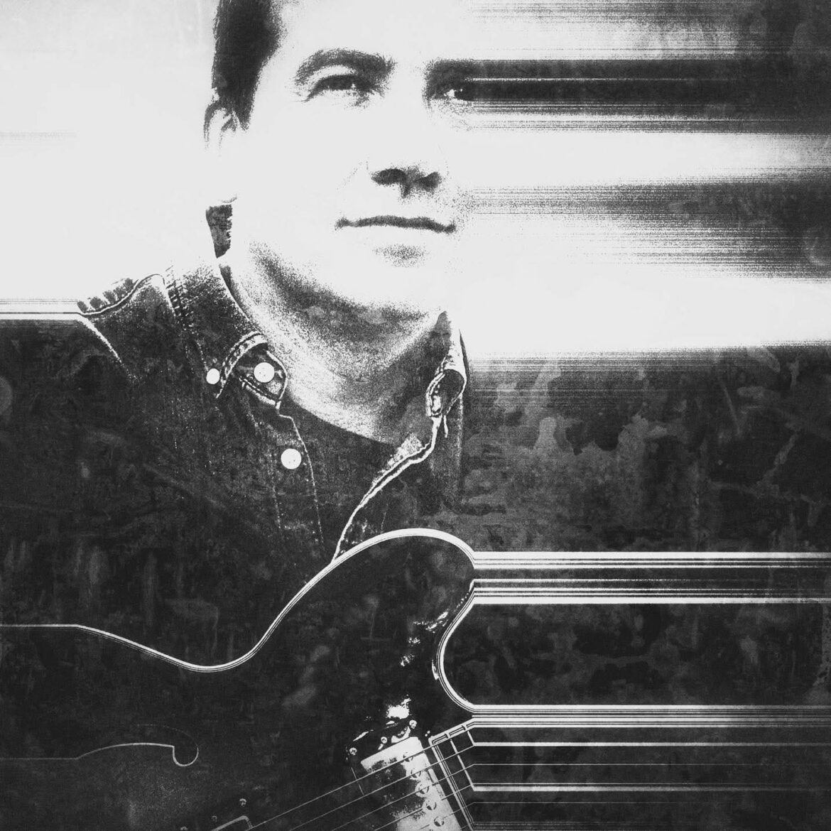 Wildersky with a guitar