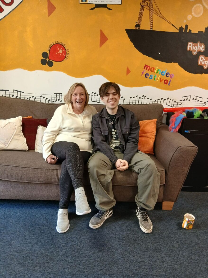 Kym and Matt Kiano sat in NCR.