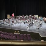 Photo of the stage at the Riverfront