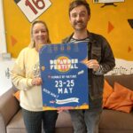 Kym and Scott stood in Newport City Radio