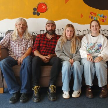 Tim, Paul, Roxy and Amber sat in NCR.