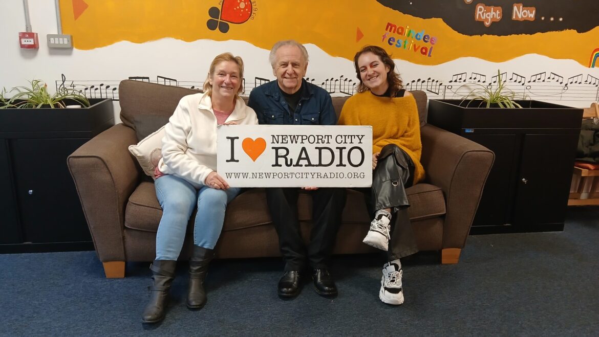 Kym, Paul and Keys sat in NCR.