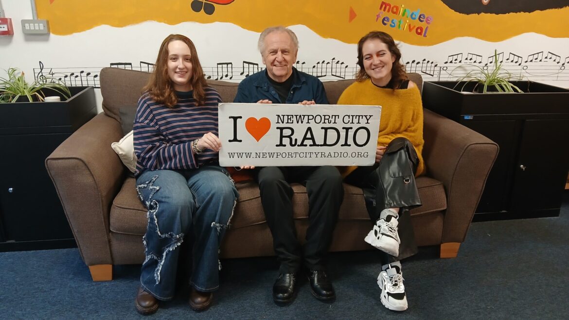 Amber, Paul and Keys sat in NCR.