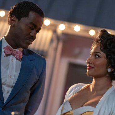 The Doctor and Belinda in episode Lux