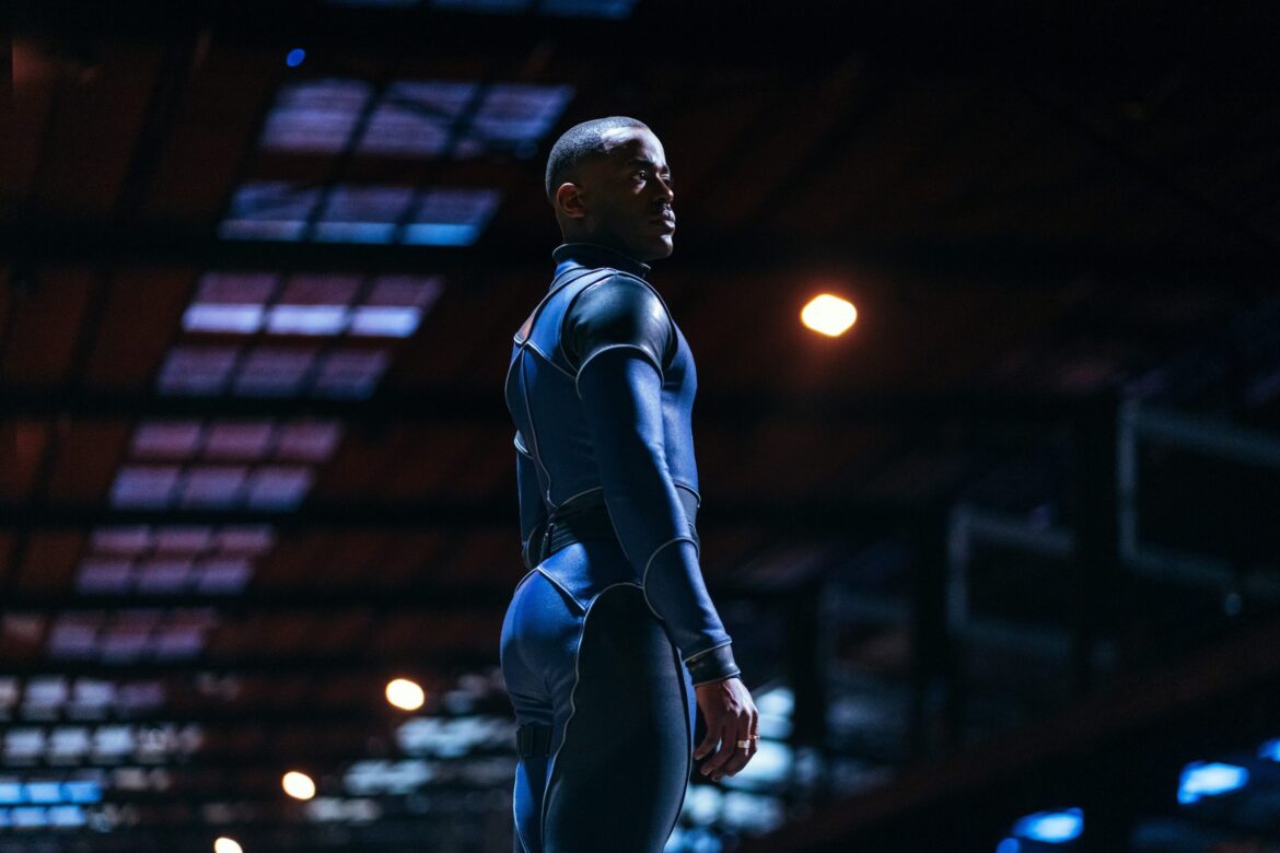 Ncuti Gatwa as The Doctor in episode The Well