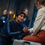 Belinda knelt by Aliss