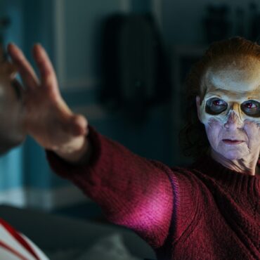 Photo of cursed Mel and the Doctor