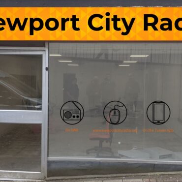 New shopfront design for Newport City Radio