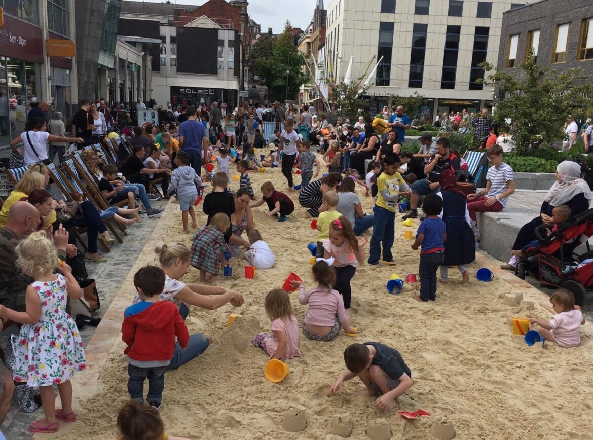 Photo of Newport's Urban Beach