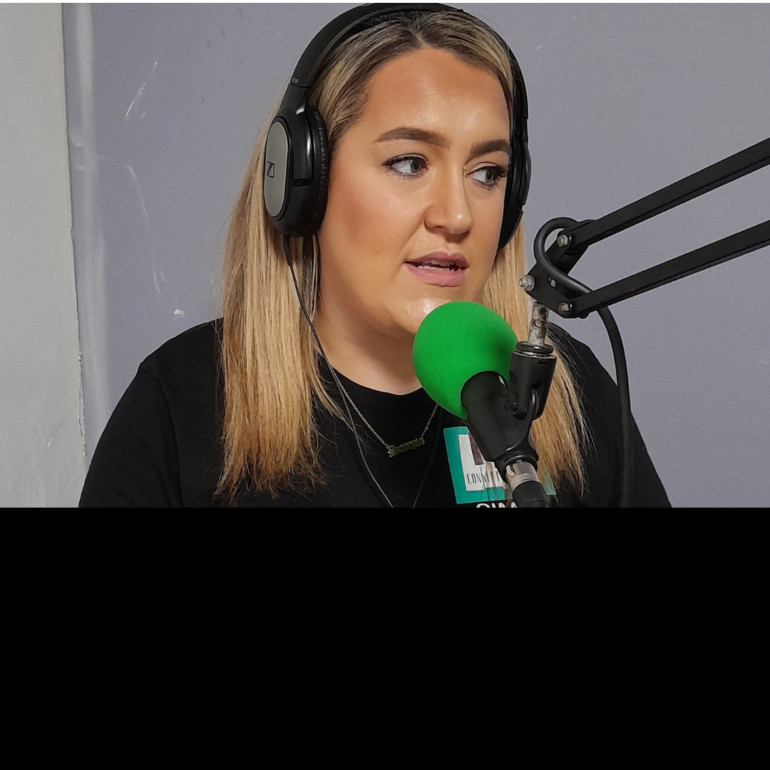 Photo of Aimee Elisabeth in our studio