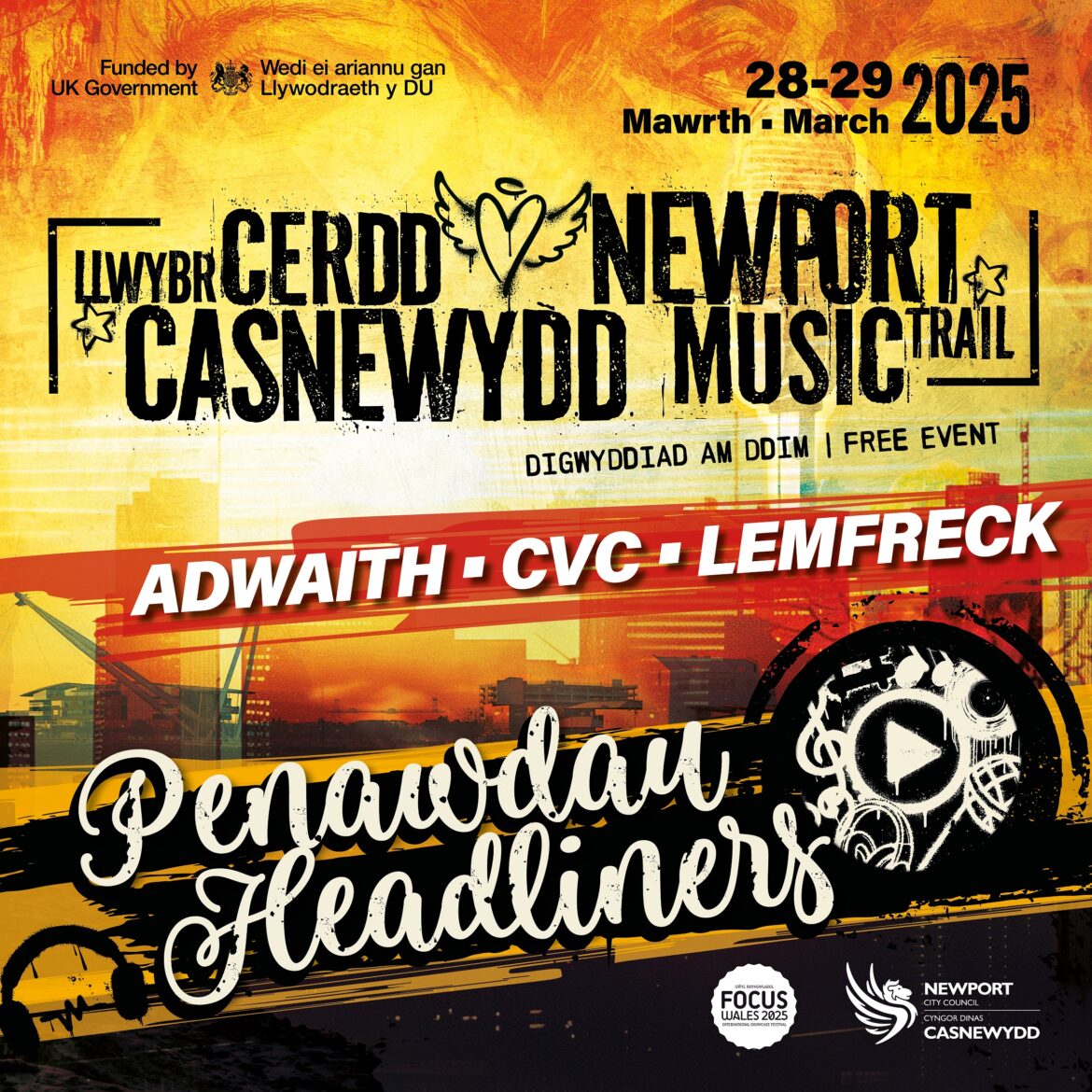 Headliners for Newport Music Trail