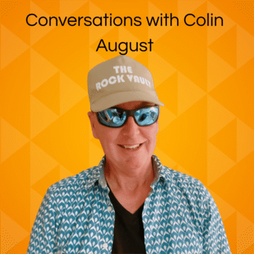 A graphic featuring Newport City Radio presenter Colin Palmer