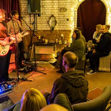 Eurekas performing to an audience - Credit: Keith Bolton