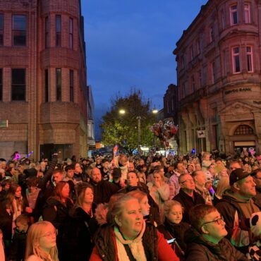 Photo of Christmas light switch on