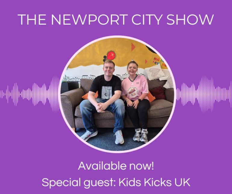 Graphic of Kids Kicks UK for Newport City Show