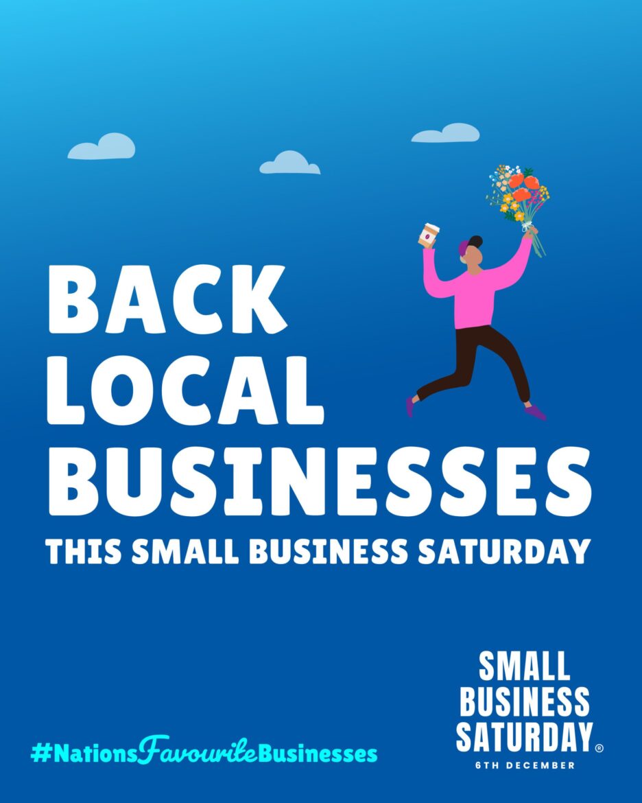 Graphic for Small Business Saturday UK 2025