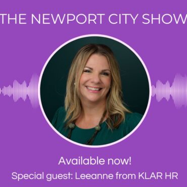 Newport City Show graphic with KLAR HR
