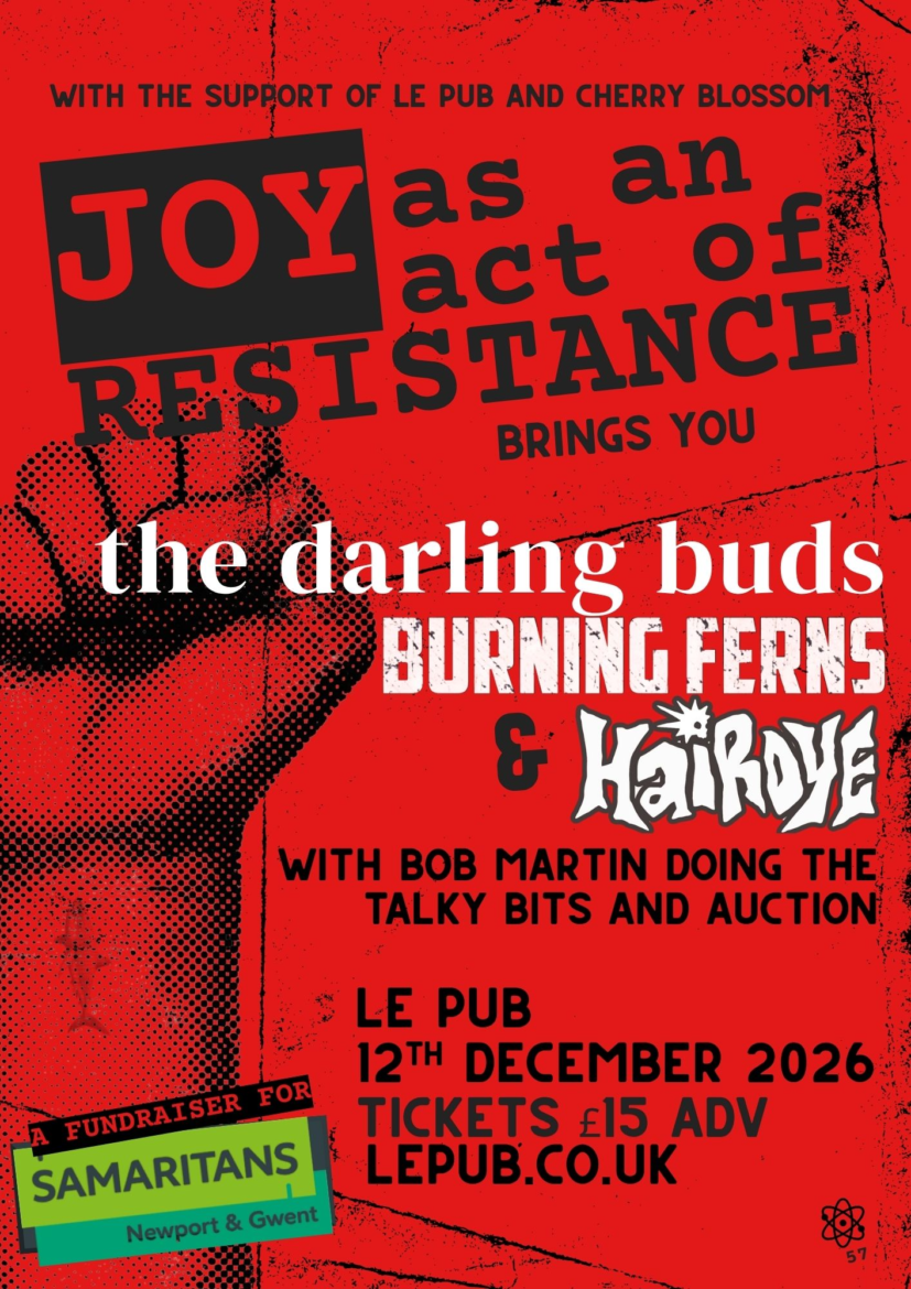 Flyer for the joy as an act of resistance event